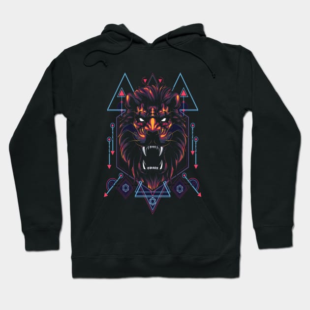 lion Hoodie by leodesigns